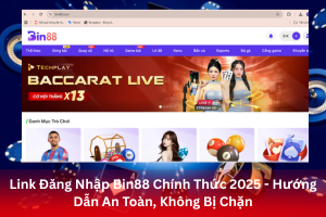 ảnh đại diện Link Đăng Nhập Bin88 Chính Thức 2025 - Hướng Dẫn An Toàn, Không Bị Chặn